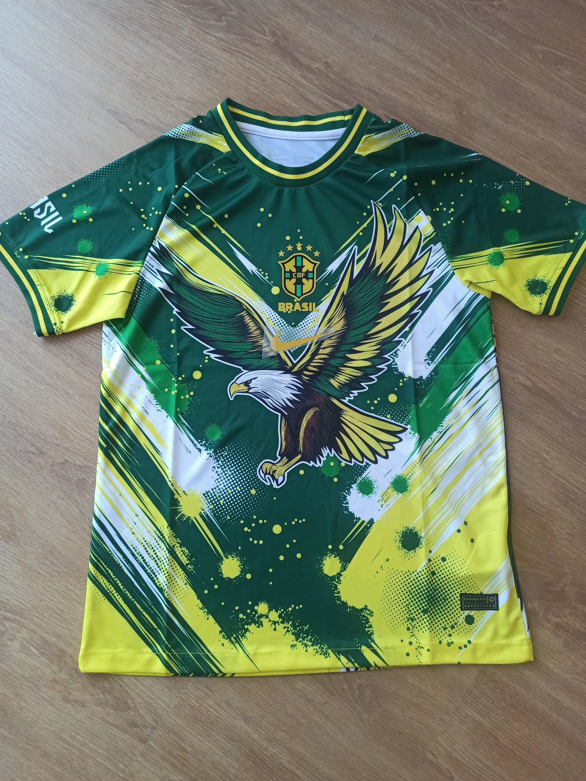 Camisola Futebol Brasil